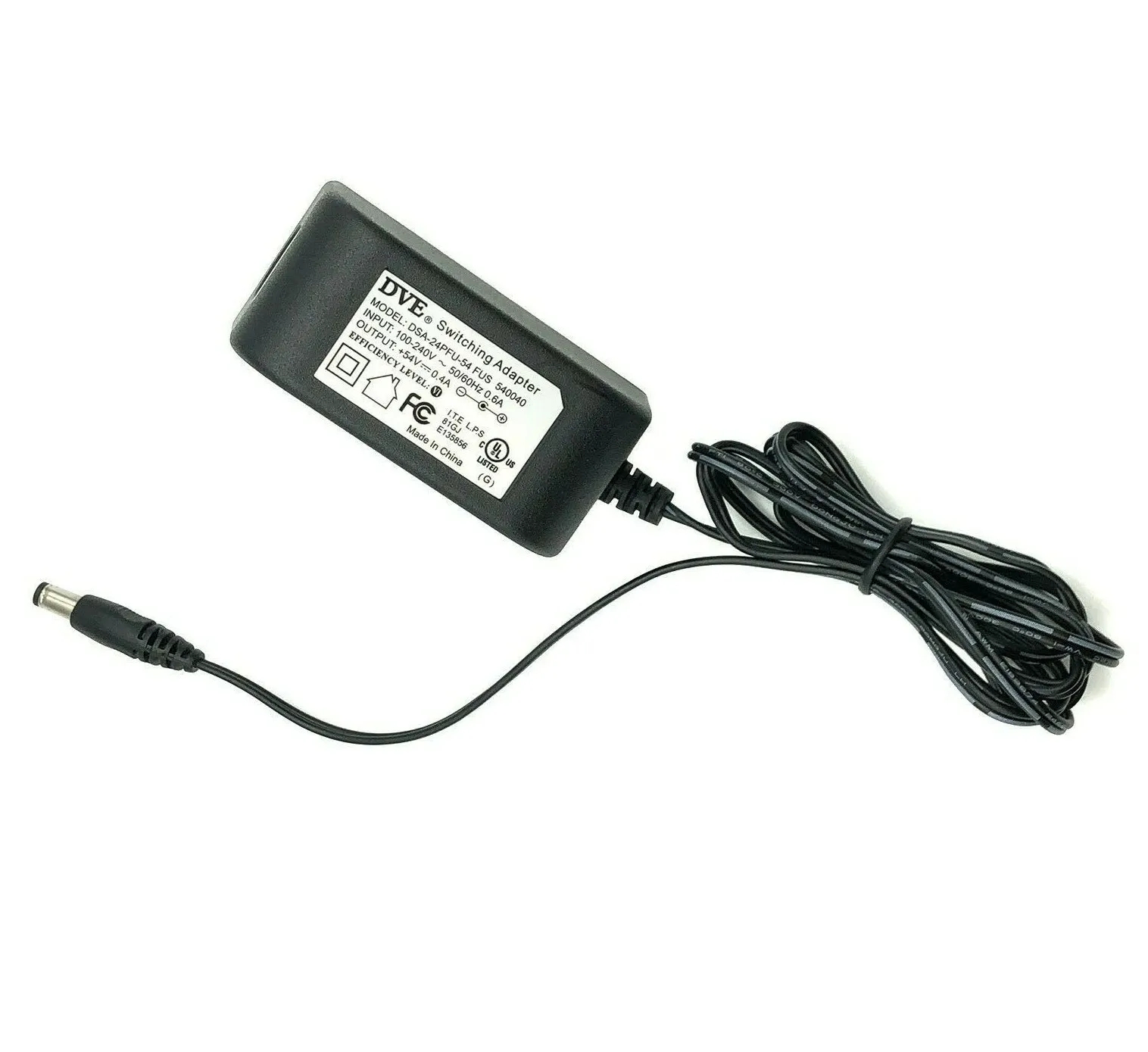 *Brand NEW* Genuine 54V 0.4A 22W DVE Switching AC DC Wall Adapter Model DSA-24PFU-54 Power Supply